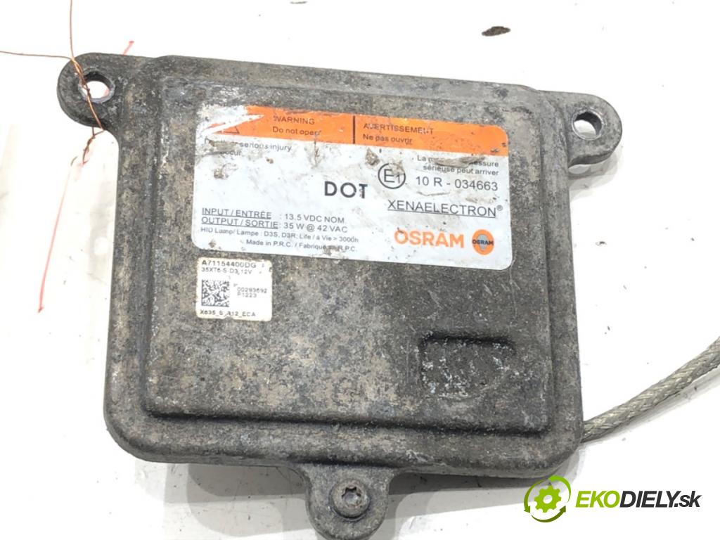 JAGUAR XF I (X250) 2008 - 2015    3.0 250 kW [340 KM] benzyna 2012 - 2015  Menič XENON A71154400D6 (Riadiace jednotky xenónu)