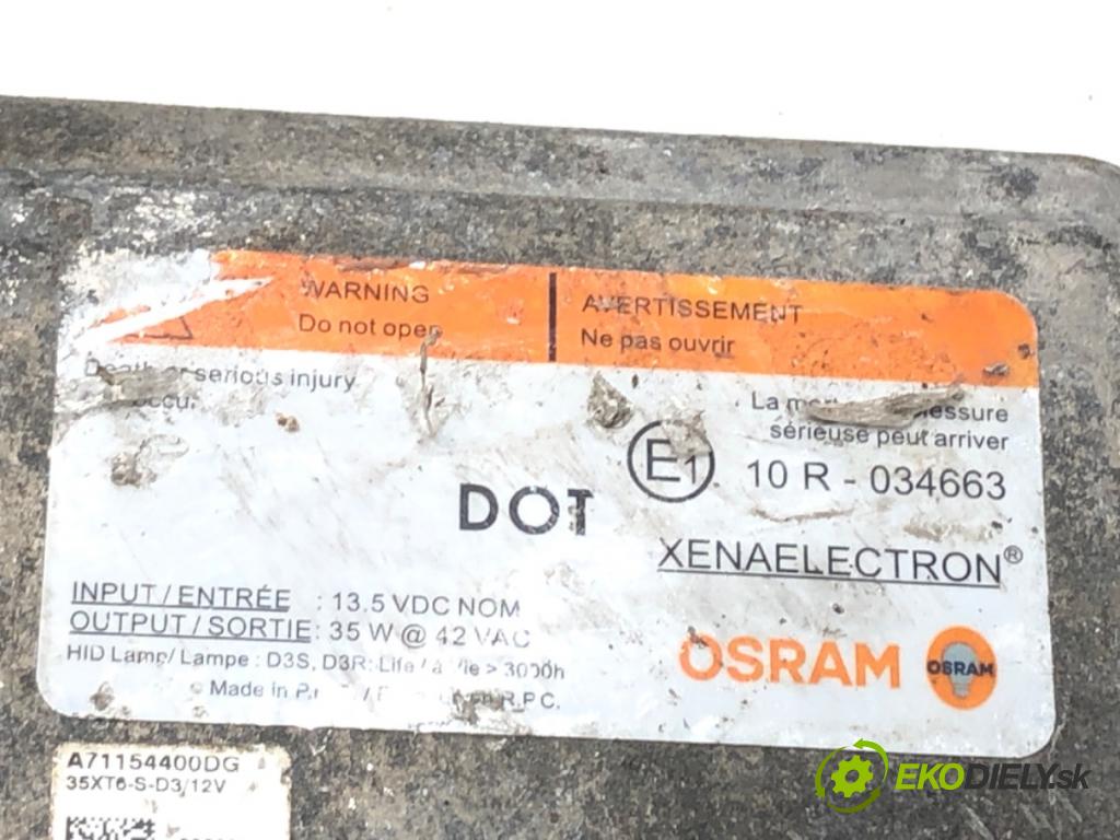 JAGUAR XF I (X250) 2008 - 2015    3.0 250 kW [340 KM] benzyna 2012 - 2015  Menič XENON A71154400D6 (Riadiace jednotky xenónu)