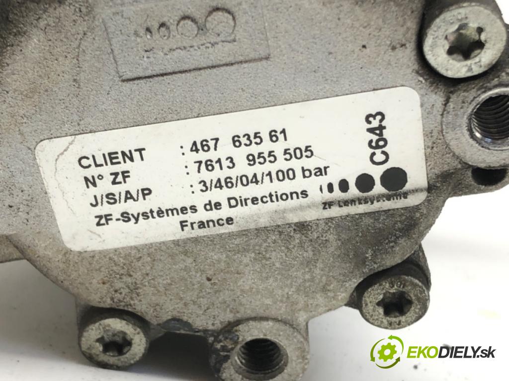 ALFA ROMEO 147 (937_) 2000 - 2010    1.6 16V T.SPARK ECO (937.AXA1A, 937.BXA1A) 77 kW [105 KM] benzyna 2001 - 2010  Pumpa servočerpadlo 46763561 (Servočerpadlá, pumpy riadenia)
