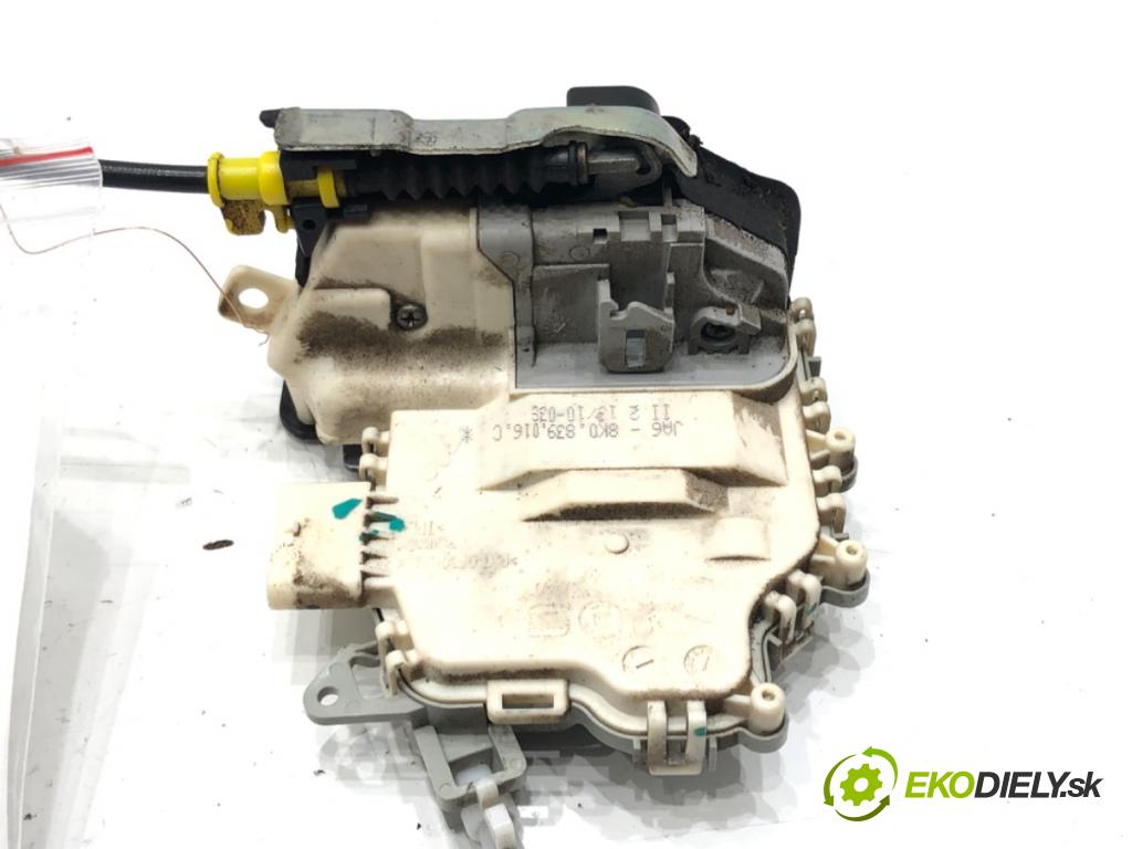 AUDI A4 B8 Avant (8K5) 2007 - 2015    2.0 TDI 125 kW [170 KM] olej napędowy 2008 - 2012  zámok dveře pravý zadní část 8K0839016C