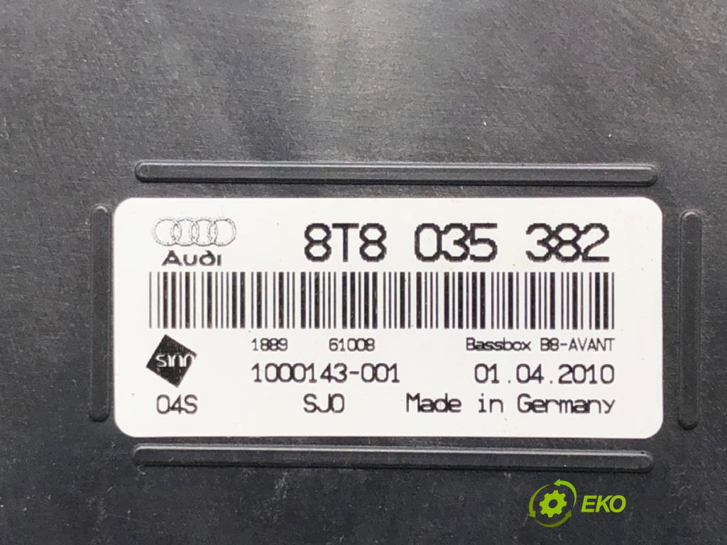 AUDI A4 B8 Avant (8K5) 2007 - 2015    2.0 TDI 125 kW [170 KM] olej napędowy 2008 - 2012  subwoofer 8T8035382 (Audio zariadenia)