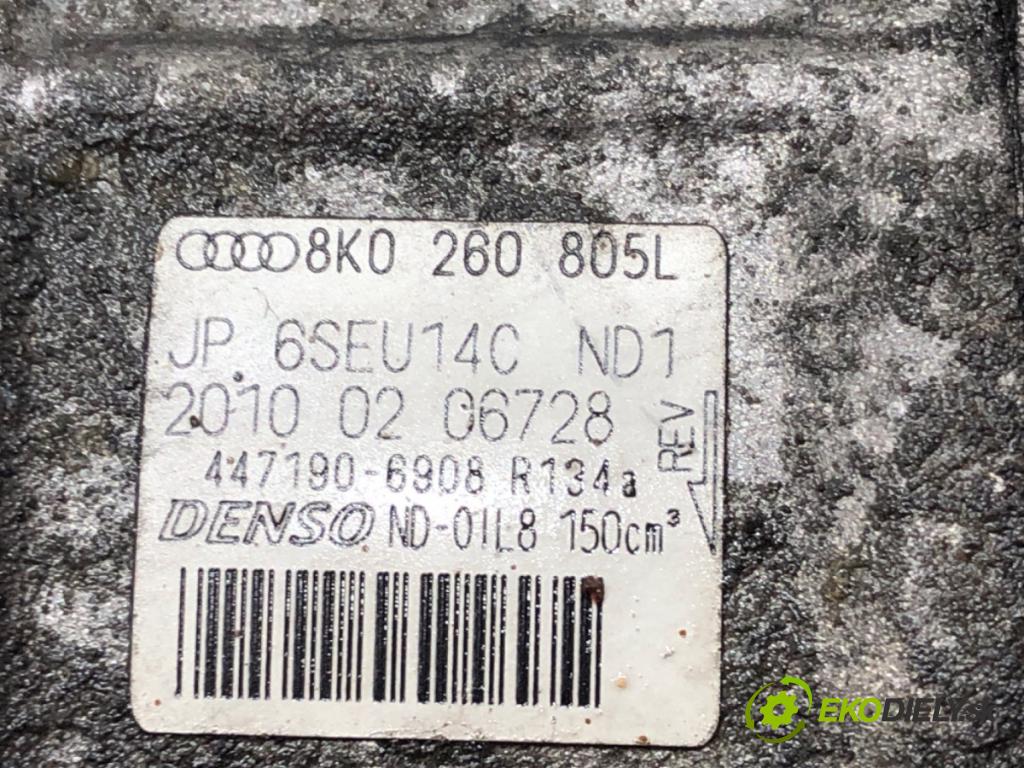 AUDI A4 B8 Avant (8K5) 2007 - 2015    2.0 TDI 125 kW [170 KM] olej napędowy 2008 - 2012  Kompresor klimatizácie 8K0260805L (Kompresory klimatizácie)