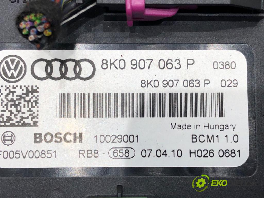 AUDI A4 B8 Avant (8K5) 2007 - 2015    2.0 TDI 125 kW [170 KM] olej napędowy 2008 - 2012  Modul BCM 8K0907063P (Ostatné)