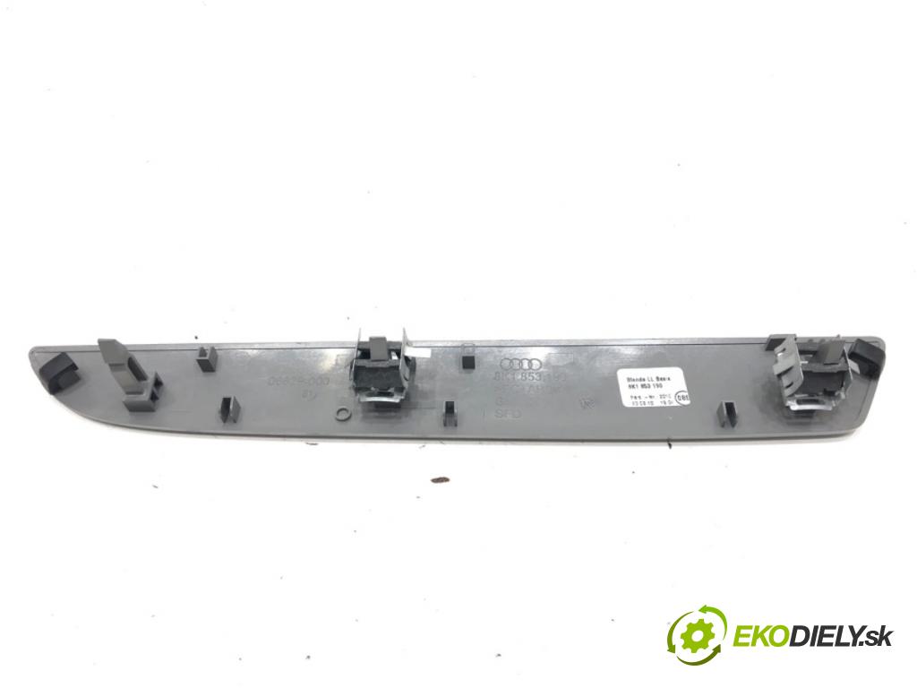 AUDI A4 B8 Kombi 2010 125 kW 2.0 TDI 1968 lišty kryt 8K0867409 8K1853190 (Lišta)