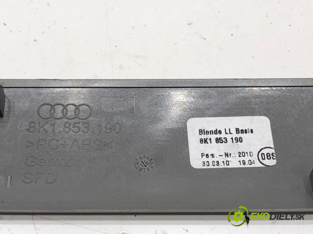 AUDI A4 B8 Kombi 2010 125 kW 2.0 TDI 1968 lišty kryt 8K0867409 8K1853190 (Lišta)