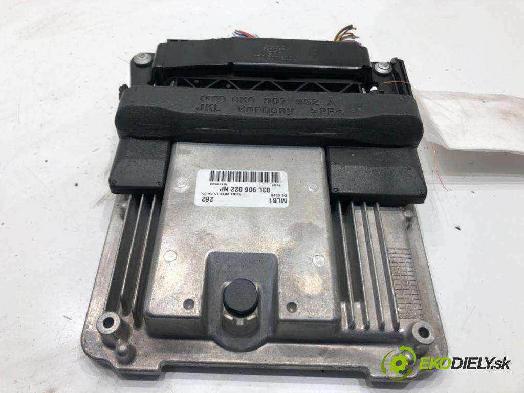 AUDI A4 B8 Avant (8K5) 2007 - 2015    2.0 TDI 125 kW [170 KM] olej napędowy 2008 - 2012  riadiaca jednotka Motor 03L906022NP (Riadiace jednotky)