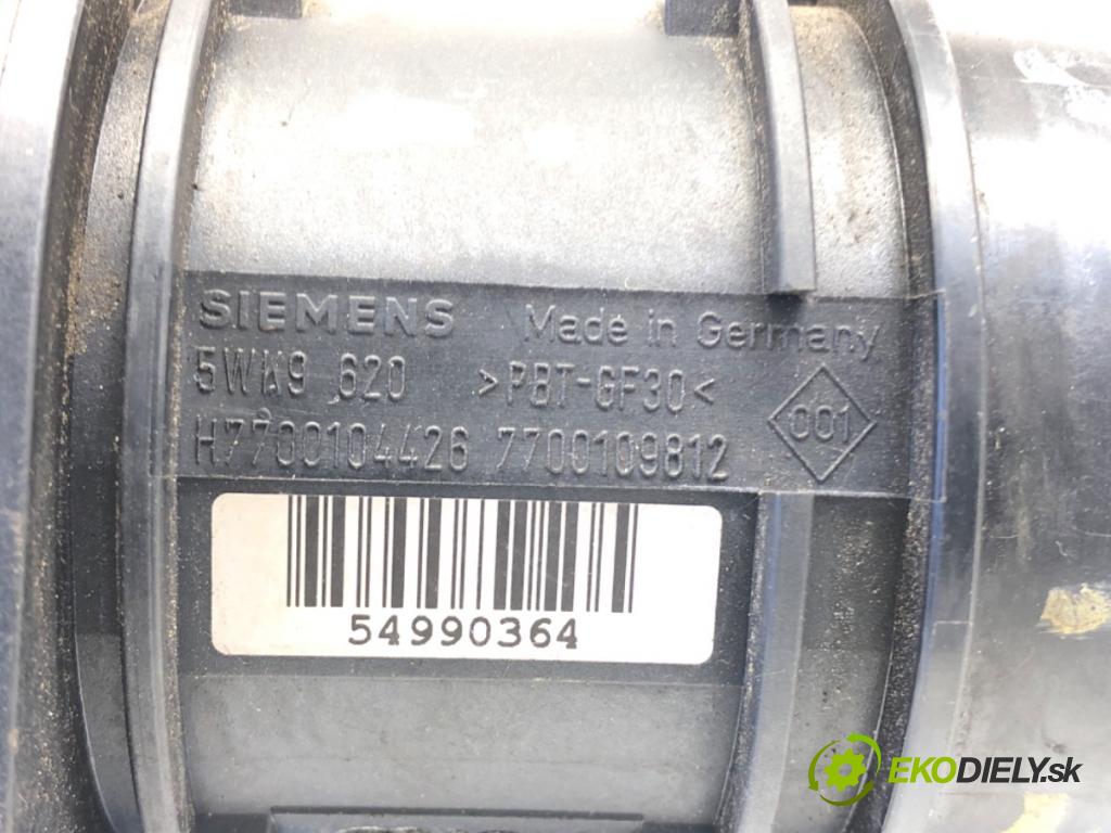 RENAULT MEGANE II Kombi (KM0/1_) 2003 - 2012    1.9 dCi (KMRG, KM1G, KM0G, KM2C) 88 kW [120 KM] olej napędowy 2003 - 2009  Váha vzduchu 7700104426 (Váhy vzduchu)