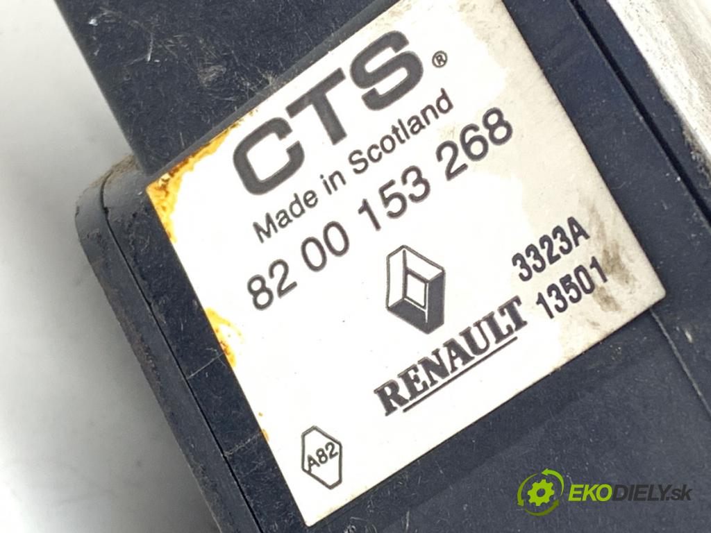 RENAULT MEGANE II Kombi (KM0/1_) 2003 - 2012    1.9 dCi (KMRG, KM1G, KM0G, KM2C) 88 kW [120 KM] olej napędowy 2003 - 2009  Potenciometer plynu 8200153268 (Pedále)