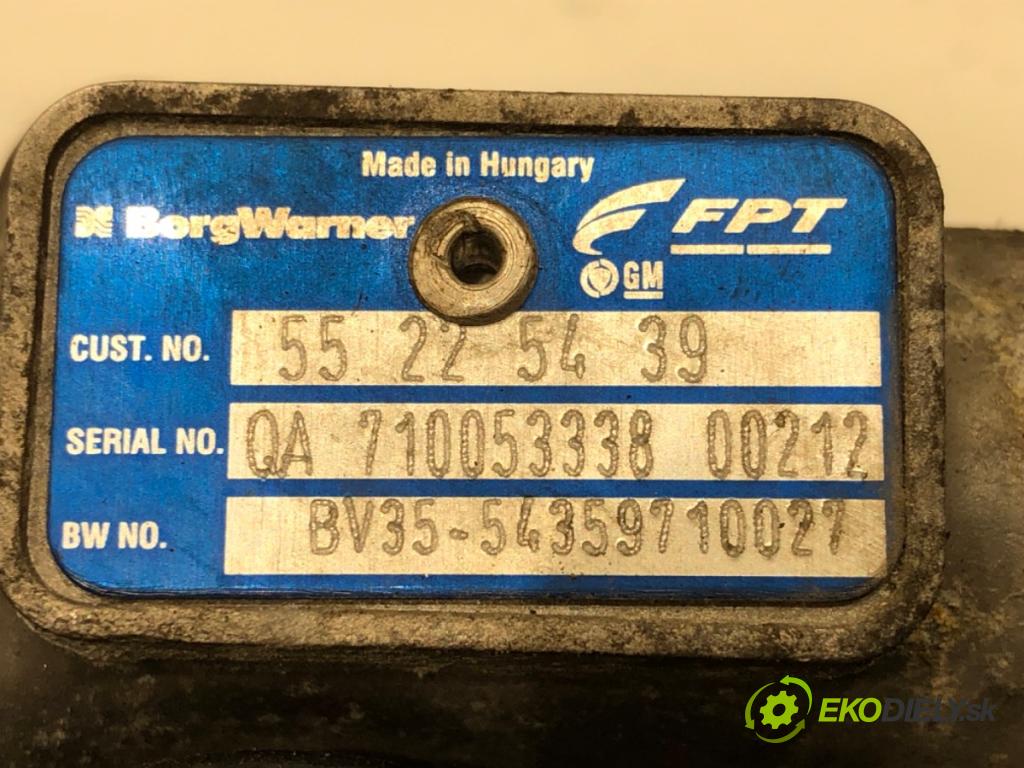 OPEL CORSA D (S07) 2006 - 2014    1.3 CDTI (L08, L68) 70 kW [95 KM] olej napędowy 2009 - 2014  turbo 55225439 (Turbodúchadla (kompletní))