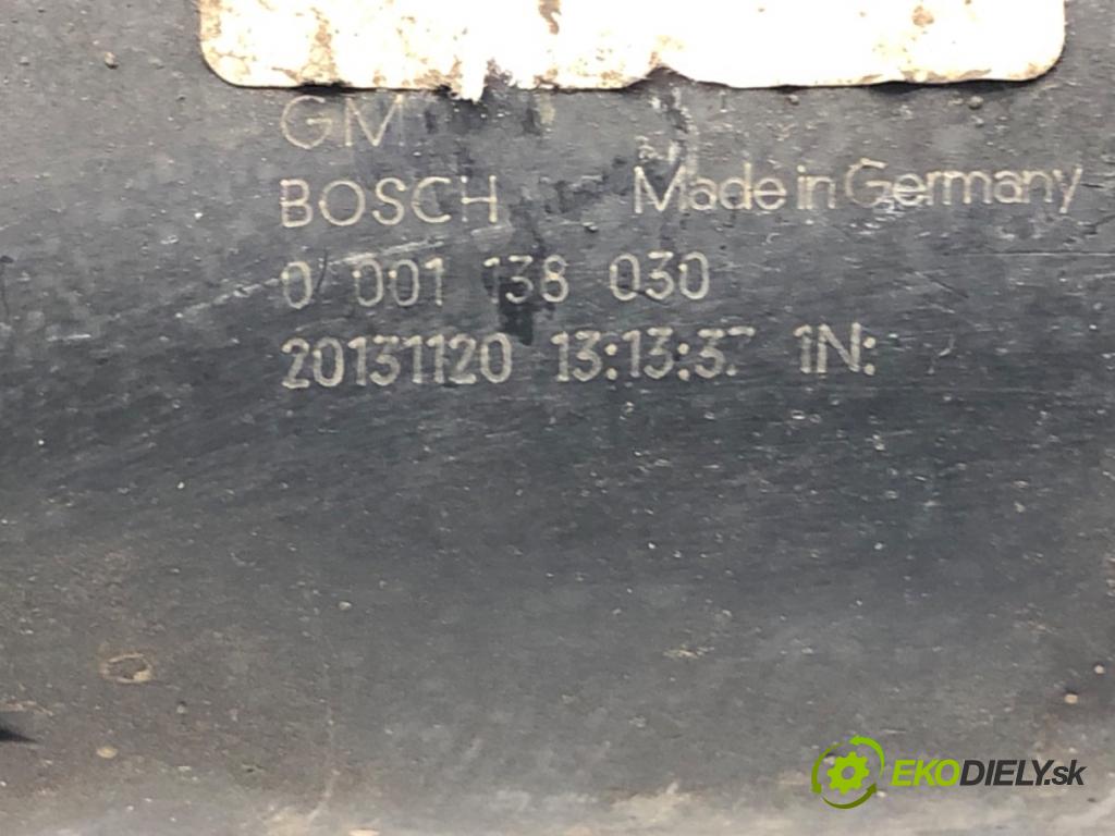 OPEL CORSA D (S07) 2006 - 2014    1.3 CDTI (L08, L68) 70 kW [95 KM] olej napędowy 2009 - 2014  Štartér 0001138030 (Štartéry)
