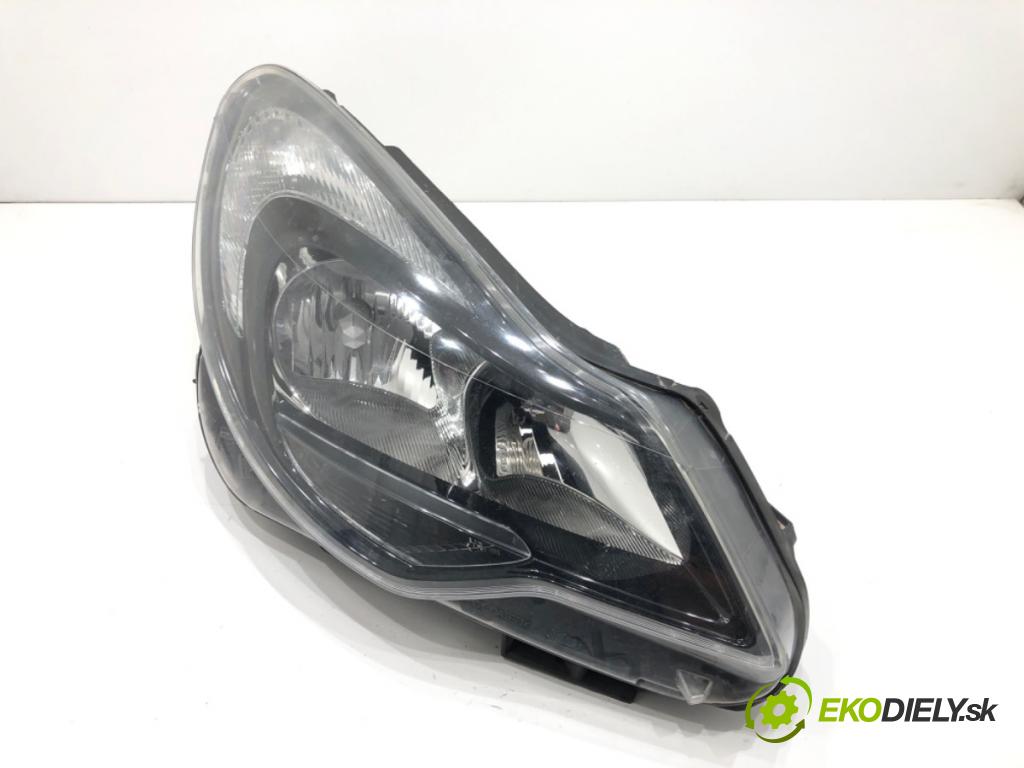 OPEL CORSA D (S07) 2006 - 2014    1.3 CDTI (L08, L68) 70 kW [95 KM] olej napędowy 2009 - 2014  světlomet pravý přední část LIFT 13446802