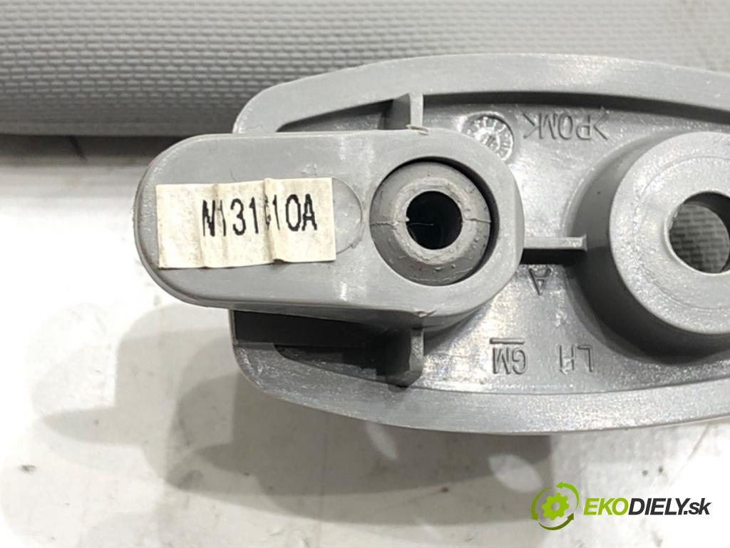 OPEL CORSA D (S07) 2006 - 2014    1.3 CDTI (L08, L68) 70 kW [95 KM] olej napędowy 2009 - 2014  Clona slnečná ľavy