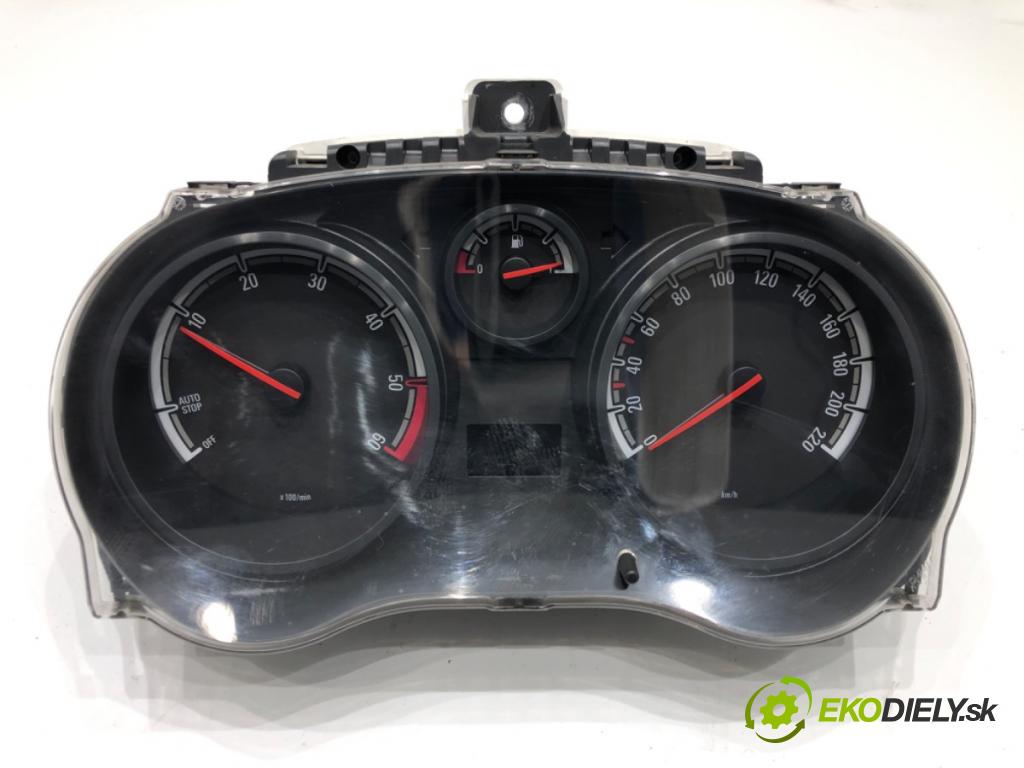 OPEL CORSA D (S07) 2006 - 2014    1.3 CDTI (L08, L68) 70 kW [95 KM] olej napędowy 2009 - 2014  Prístrojovka P0013369212 (Prístrojové dosky, displeje)
