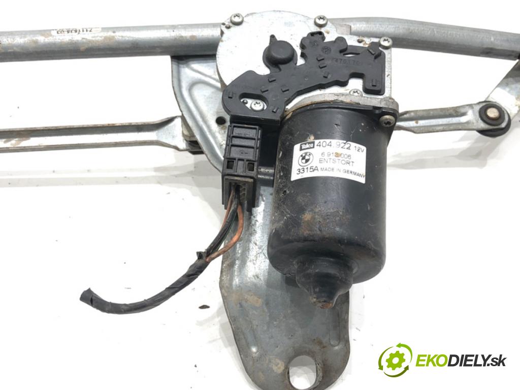 BMW X5 (E53) 2000 - 2006    3.0 d 160 kW [218 KM] olej napędowy 2003 - 2006  Mechanizmus stieračov predný 6913006 (Motorčeky stieračov predné)