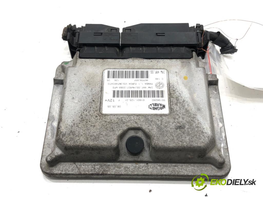 FIAT PANDA (169_) 2003 - 2022    1.1 (169.AXA1A) 40 kW [54 KM] benzyna 2003 - 2022  riadiaca jednotka Motor 55196260 (Riadiace jednotky)