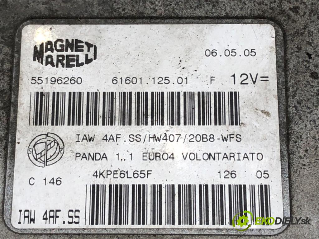 FIAT PANDA (169_) 2003 - 2022    1.1 (169.AXA1A) 40 kW [54 KM] benzyna 2003 - 2022  riadiaca jednotka Motor 55196260 (Riadiace jednotky)