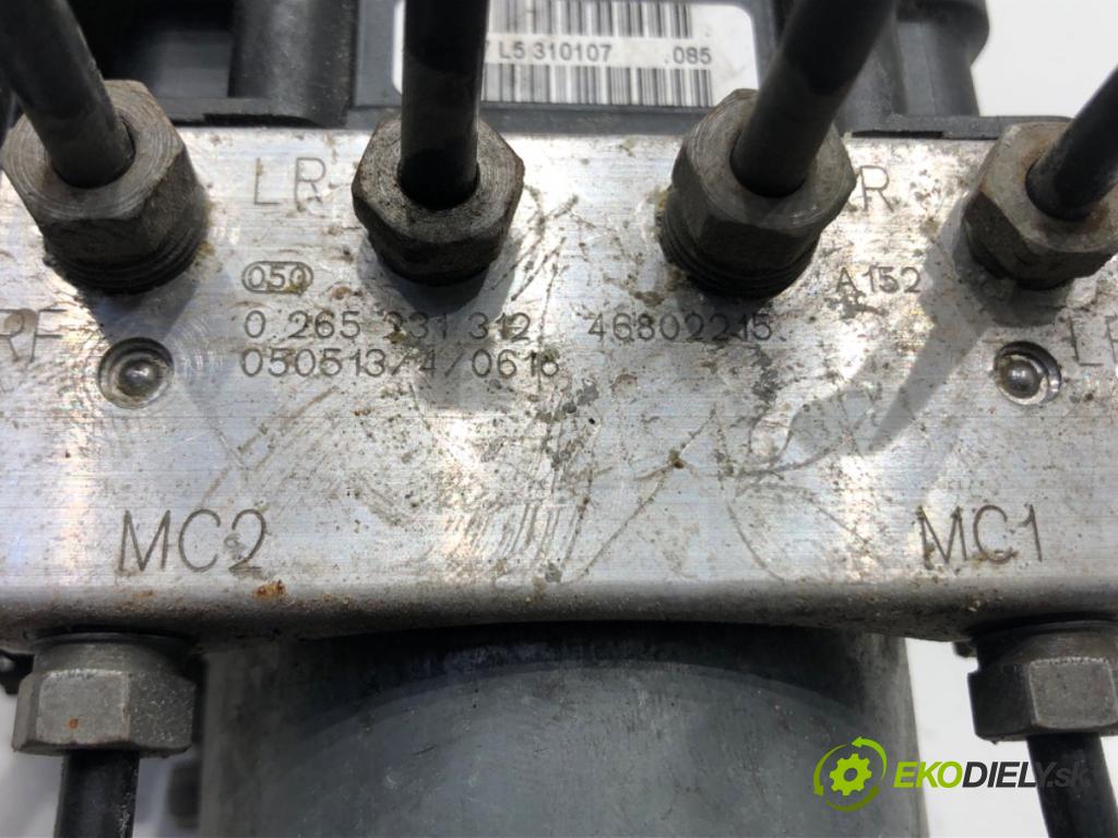 FIAT PANDA (169_) 2003 - 2022    1.1 (169.AXA1A) 40 kW [54 KM] benzyna 2003 - 2022  Pumpa ABS 0265231312 (Pumpy ABS)