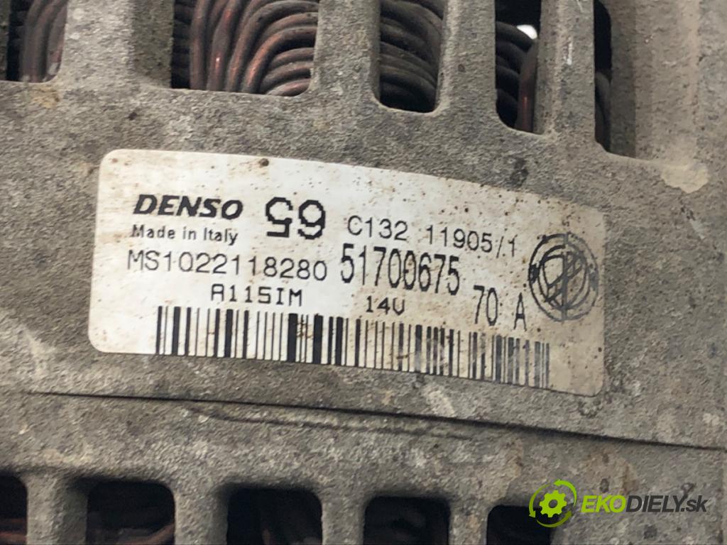 FIAT PANDA (169_) 2003 - 2022    1.1 (169.AXA1A) 40 kW [54 KM] benzyna 2003 - 2022  Alternátor 51700675 (Alternátory)