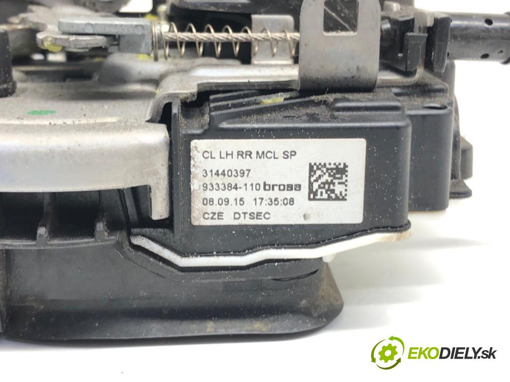 VOLVO V40 liftback (525, 526) 2012 - 2022    D2 88 kW [120 KM] olej napędowy 2015 - 2018  zámok dveře levý zadní část 31440397