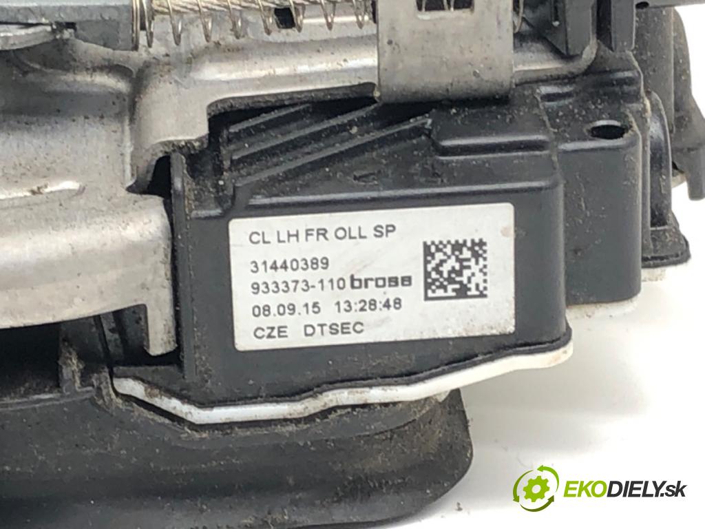 VOLVO V40 liftback (525, 526) 2012 - 2022    D2 88 kW [120 KM] olej napędowy 2015 - 2018  zámok dveře levý přední část 31440389