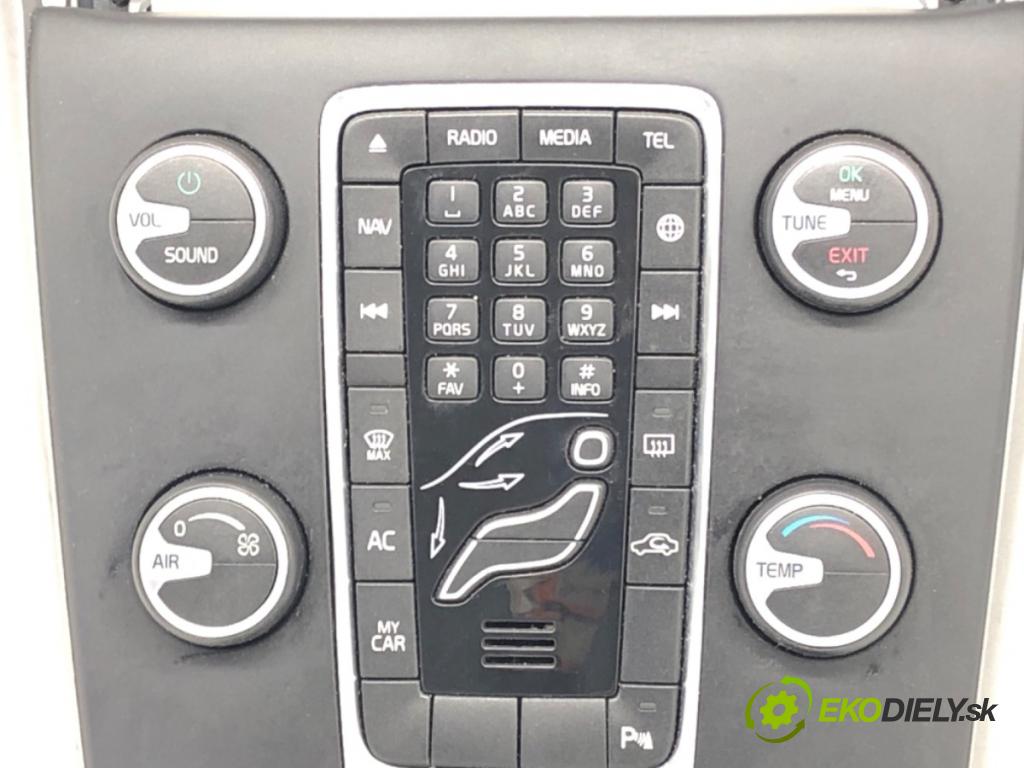 VOLVO V40 liftback (525, 526) 2012 - 2022    D2 88 kW [120 KM] olej napędowy 2015 - 2018  Panel ovládania kúrenia 3321899 (Prepínač/spínač/tlačidlo a ovládač kúrenia)