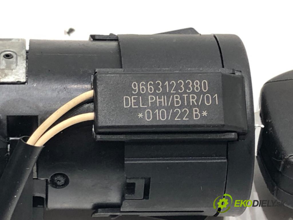 CITROEN BERLINGO (ER_, EC_) 2018 - 2022    1.5 BlueHDi 100 75 kW [102 KM] olej napędowy 2018 - 2022  spinačka 9663123380 (Spínacie skrinky a kľúče)