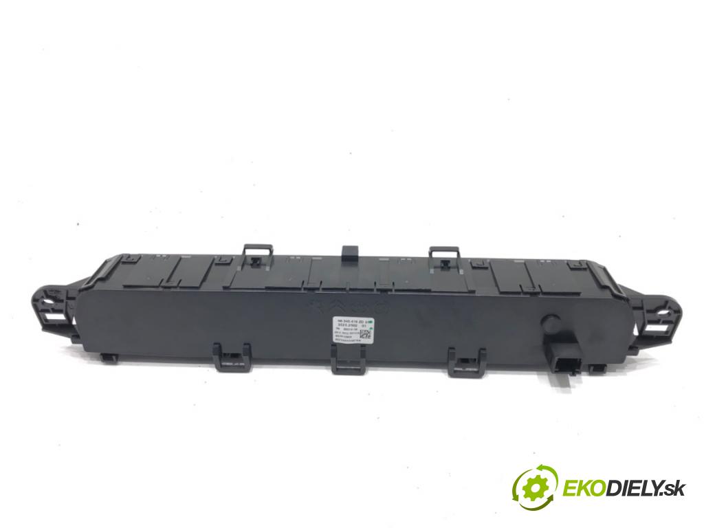 CITROEN BERLINGO (ER_, EC_) 2018 - 2022    1.5 BlueHDi 100 75 kW [102 KM] olej napędowy 2018 - 2022  Panel ovládania kúrenia 98340416ZD (Prepínače, spínače, tlačidlá a ovládače kúrenia)