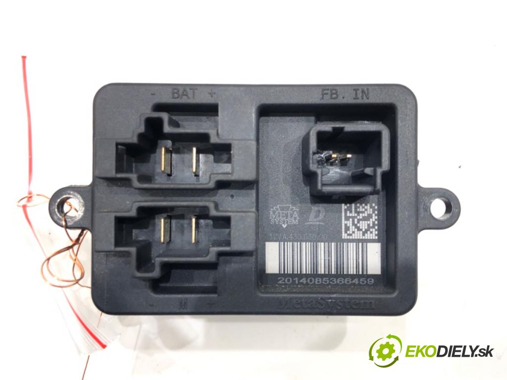 CITROEN BERLINGO (ER_, EC_) 2018 - 2022    1.5 BlueHDi 100 75 kW [102 KM] olej napędowy 2018 - 2022  odpor rezistor topení vzduchu A43003000 (Odpory topení)