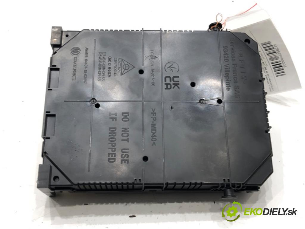 CITROEN BERLINGO (ER_, EC_) 2018 - 2022    1.5 BlueHDi 100 75 kW [102 KM] olej napędowy 2018 - 2022  modul BSI 9832880380 (Pojistkové skříňky)