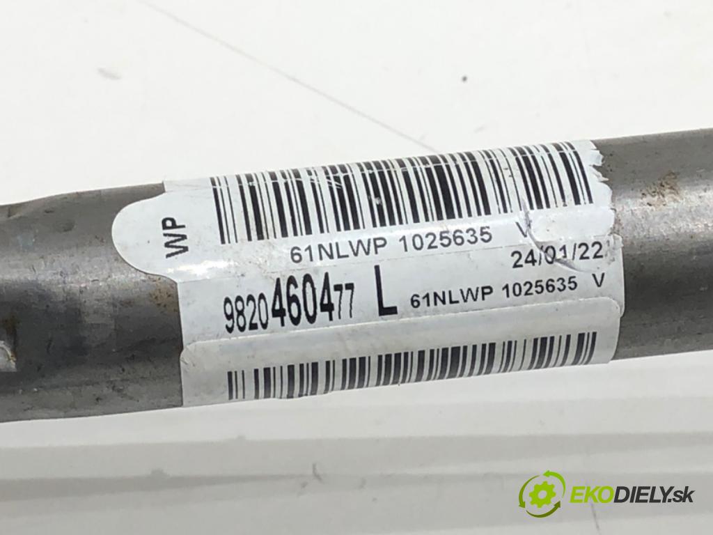 CITROEN BERLINGO (ER_, EC_) 2018 - 2022    1.5 BlueHDi 100 75 kW [102 KM] olej napędowy 2018 - 2022  Hriadeľ, tyč volantu 9820460477 (Tyče riadenia (volantu))