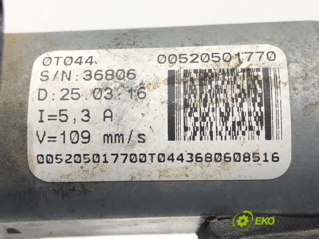 FIAT TIPO sedan (356_) 2015 - 2022    1.6 D (356SXG1B) 88 kW [120 KM] olej napędowy 2015 - 2022  mechanismus okna levý přední část 00520501770
