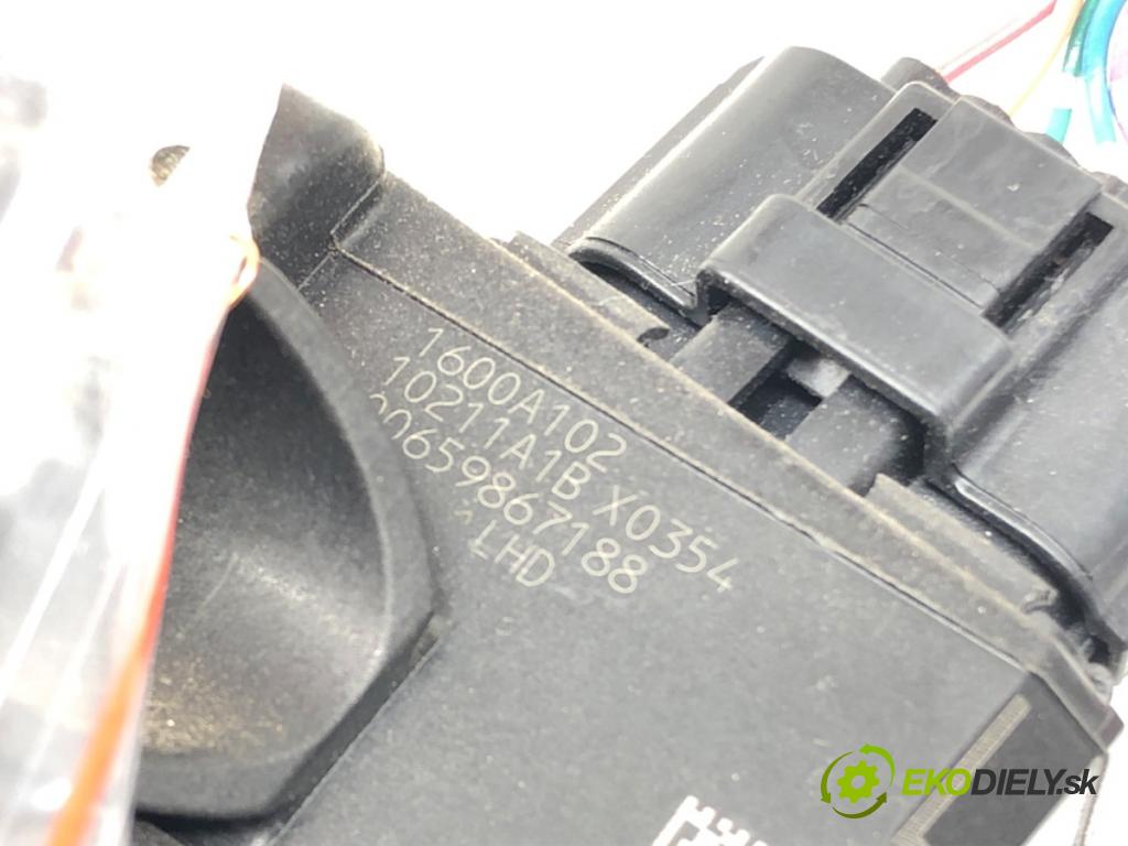 MITSUBISHI ASX (GA_W_) 2009 - 2022    1.6 MIVEC 86 kW [117 KM] benzyna 2010 - 2022  Potenciometer plynu 1600A102 (Pedále)