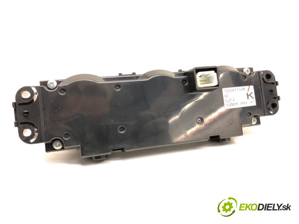 MITSUBISHI ASX (GA_W_) 2009 - 2022    1.6 MIVEC 86 kW [117 KM] benzyna 2010 - 2022  Panel ovládania kúrenia 7820A115XB (Prepínače, spínače, tlačidlá a ovládače kúrenia)