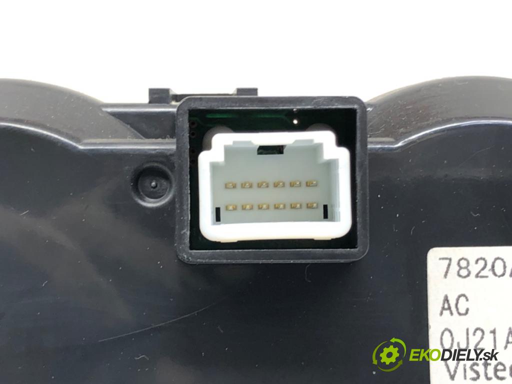MITSUBISHI ASX (GA_W_) 2009 - 2022    1.6 MIVEC 86 kW [117 KM] benzyna 2010 - 2022  Panel ovládania kúrenia 7820A115XB (Prepínače, spínače, tlačidlá a ovládače kúrenia)