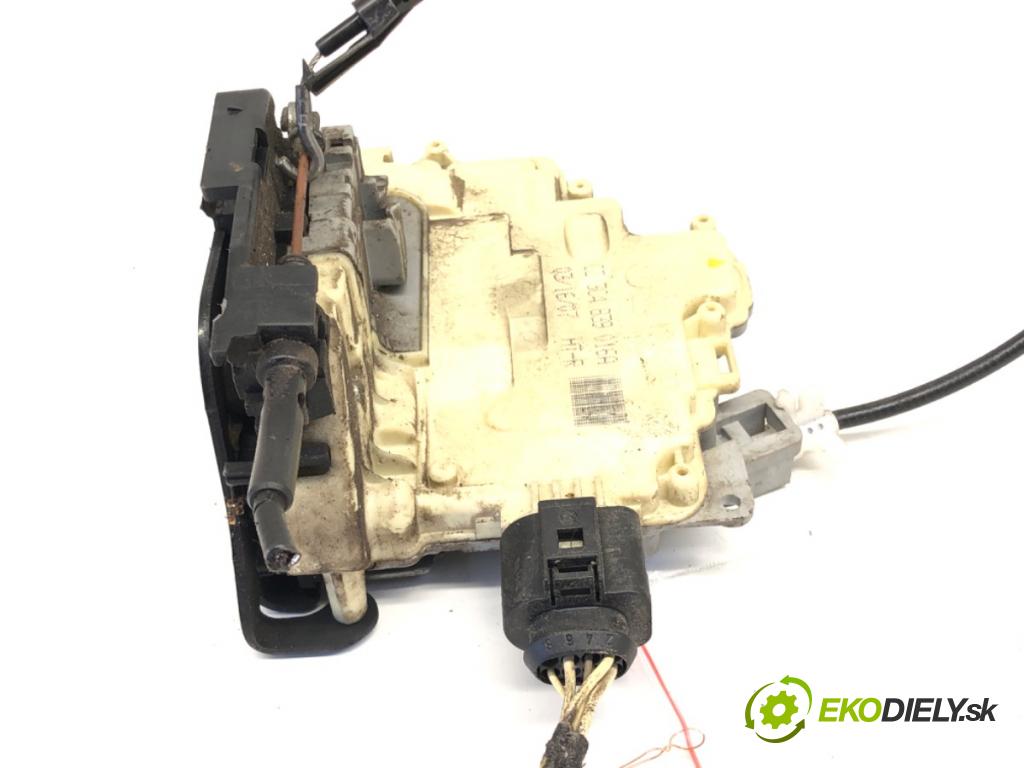 VW PASSAT B6 (3C2) 2005 - 2010    2.0 TDI 103 kW [140 KM] olej napędowy 2005 - 2009  zámok dveře pravý zadní část 3C4839016A