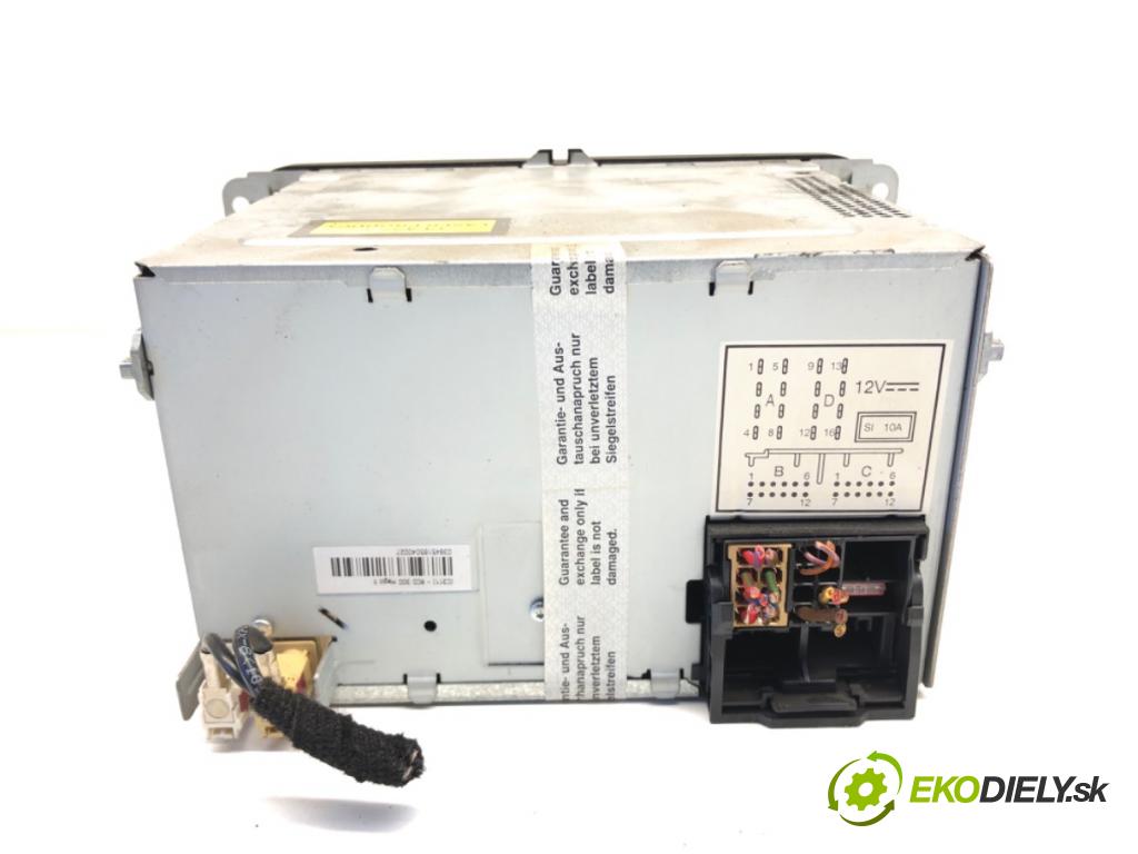 VW PASSAT B6 (3C2) 2005 - 2010    2.0 TDI 103 kW [140 KM] olej napędowy 2005 - 2009  RADIO 1K0035186T (Audio zariadenia)