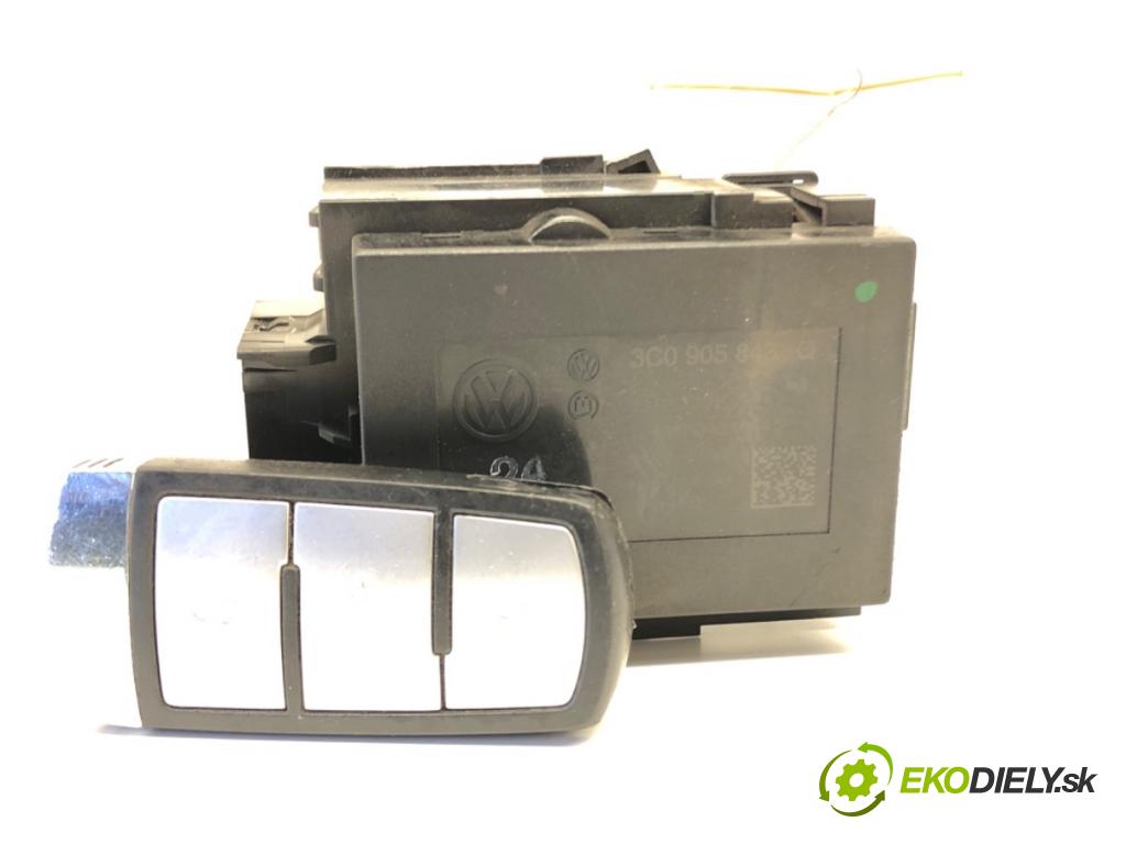 VW PASSAT B6 (3C2) 2005 - 2010    2.0 TDI 103 kW [140 KM] olej napędowy 2005 - 2009  spinačka 3C0905843Q (Spínacie skrinky a kľúče)