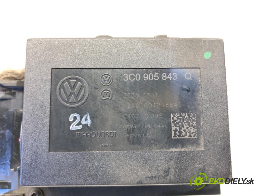 VW PASSAT B6 (3C2) 2005 - 2010    2.0 TDI 103 kW [140 KM] olej napędowy 2005 - 2009  spinačka 3C0905843Q (Spínacie skrinky a kľúče)