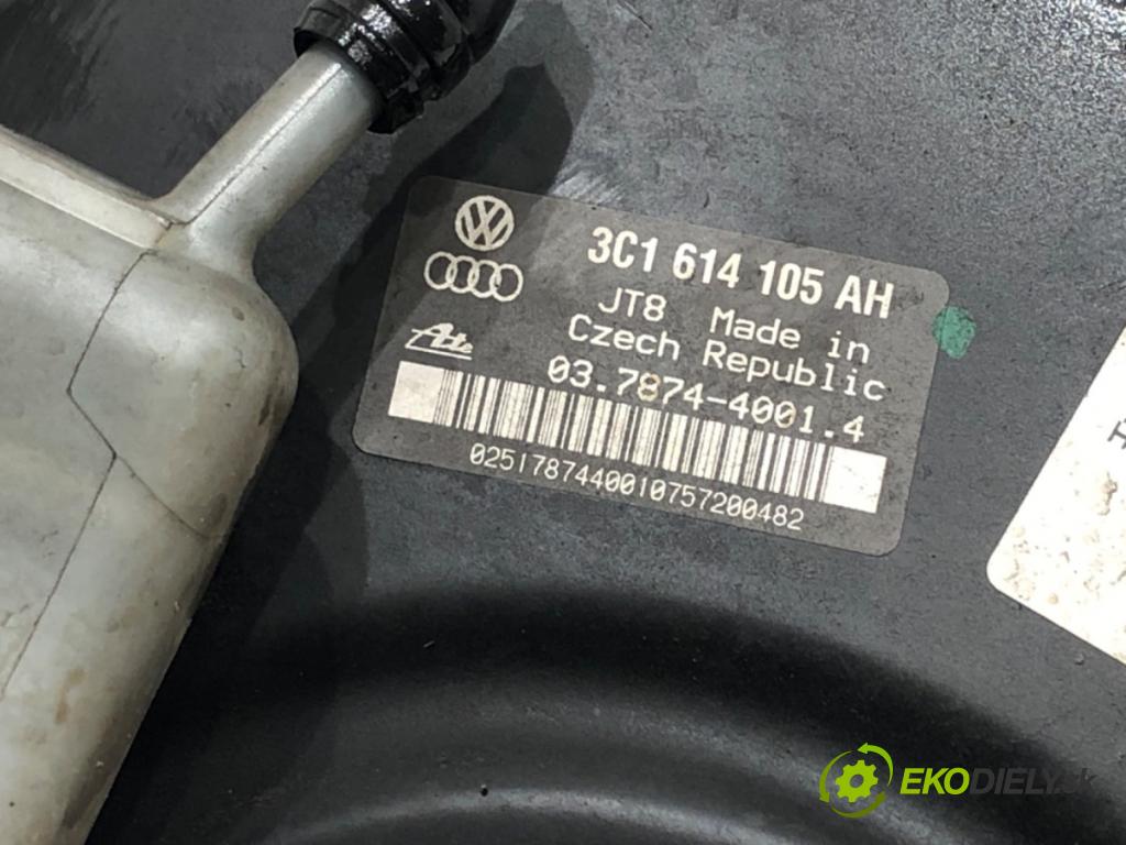 VW PASSAT B6 (3C2) 2005 - 2010    2.0 TDI 103 kW [140 KM] olej napędowy 2005 - 2009  Posilovač bŕzd 3C1614105AH