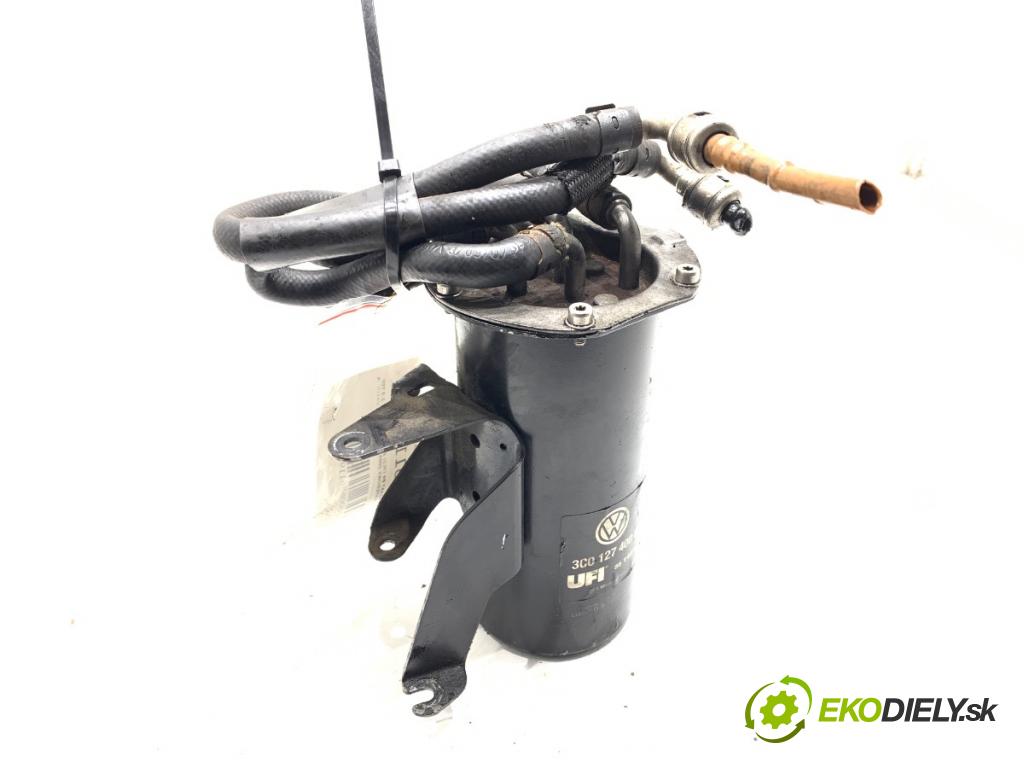 VW PASSAT B6 (3C2) 2005 - 2010    2.0 TDI 103 kW [140 KM] olej napędowy 2005 - 2009  Obal filtra paliva 3C0127400C (Obal filtra paliva)