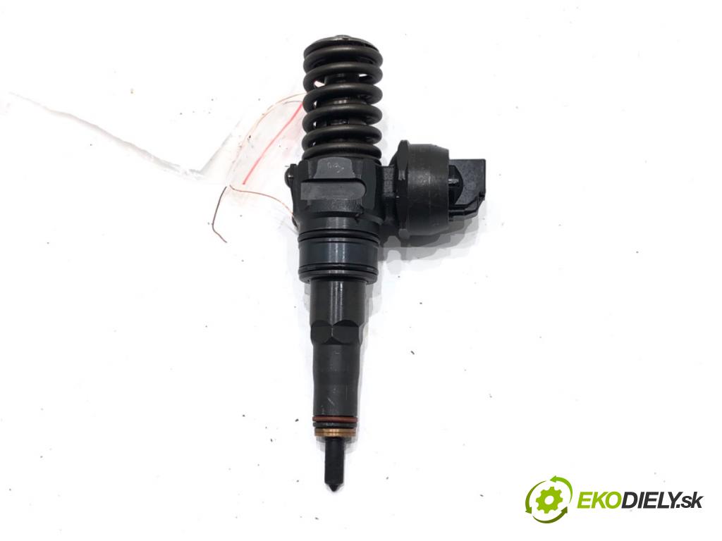 SEAT IBIZA III (6L1) 2002 - 2009    1.9 TDI 74 kW [100 KM] olej napędowy 2002 - 2009  Vstrekovač 038130073AG 0414720215 (Vstrekovače)