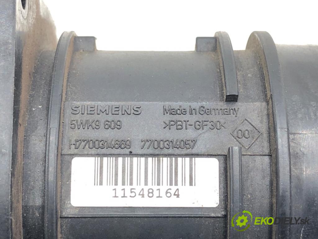 RENAULT LAGUNA II (BG0/1_) 2001 - 2007    1.9 dCi (BG08, BG0G) 88 kW [120 KM] olej napędowy 2001 - 2007  Váha vzduchu 7700314057 (Váhy vzduchu)