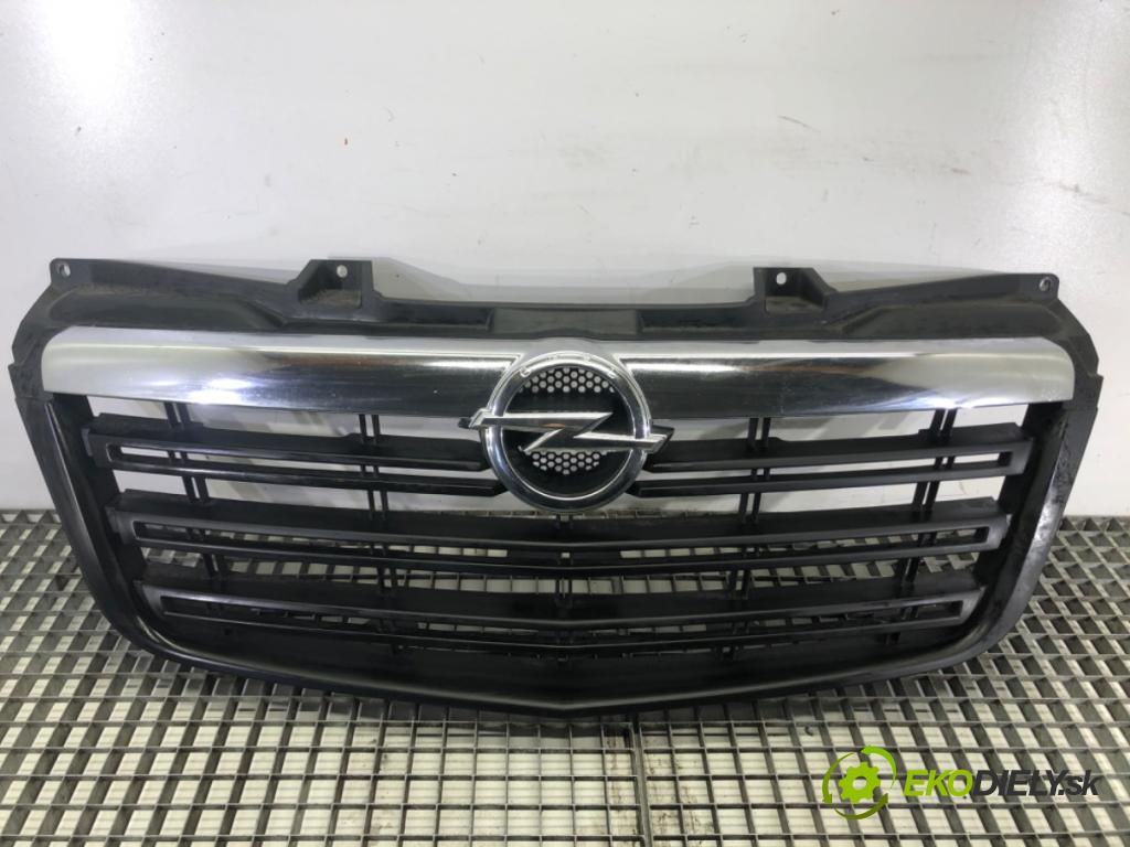 OPEL MOVANO B Autobus (X62) 2010 - 2022    2.3 CDTI FWD (JV) 92 kW [125 KM] olej napędowy 2010 - 2022  mřížka maska 623109857R (Mřížky (masky) chladičů)
