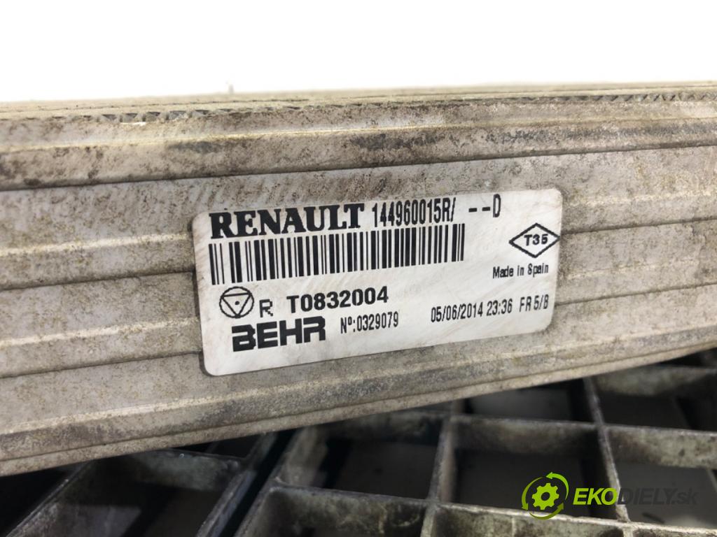 OPEL MOVANO B Autobus (X62) 2010 - 2022    2.3 CDTI FWD (JV) 92 kW [125 KM] olej napędowy 2010 - 2022  intercooler 144960015R (Chladiče nasávaného vzduchu (intercoolery))