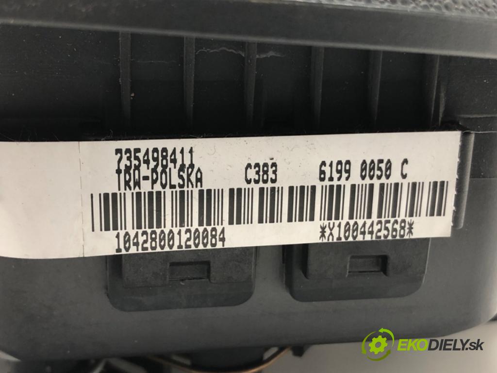 FORD KA (RU8) 2008 - 2016    1.3 TDCi 55 kW [75 KM] olej napędowy 2008 - 2016  AirBag volantu 735498411 (Airbagy)