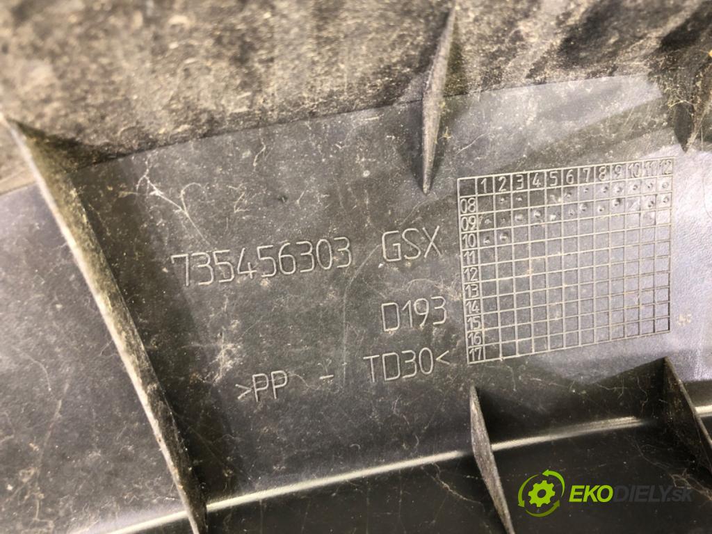 FORD KA (RU8) 2008 - 2016    1.3 TDCi 55 kW [75 KM] olej napędowy 2008 - 2016  Torpédo, plast pod čelné okno 735456303 (Torpéda)