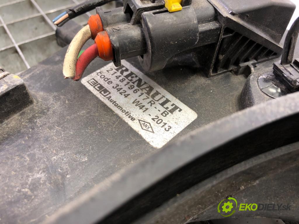 DACIA DOKKER nadwozie wielkoprzestrzenne (MPV) (KE_) 2012 - 2022    1.5 dCi / Blue dCi 75 (KEAJ, KEAH, KEJW) 55 kW [75 KM] olej napędowy 2012 - 2022  ventilátor chladiče 214819617R (Ventilátory)