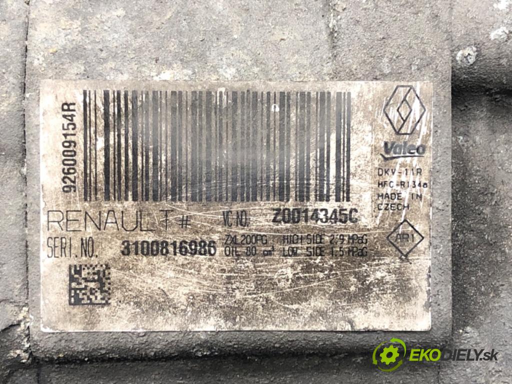 DACIA DOKKER nadwozie wielkoprzestrzenne (MPV) (KE_) 2012 - 2022    1.5 dCi / Blue dCi 75 (KEAJ, KEAH, KEJW) 55 kW [75 KM] olej napędowy 2012 - 2022  Kompresor klimatizácie 926009154R (Kompresory klimatizácie)