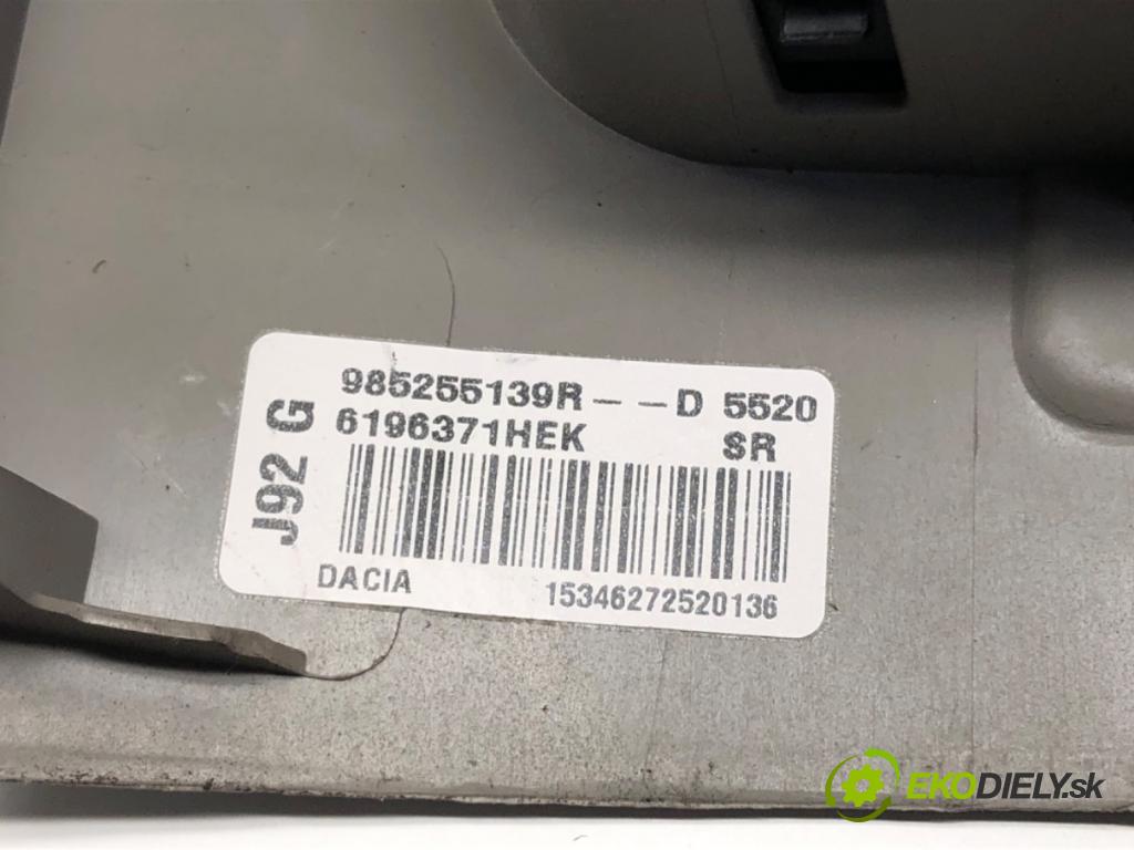DACIA DOKKER nadwozie wielkoprzestrzenne (MPV) (KE_) 2012 - 2022    1.5 dCi / Blue dCi 75 (KEAJ, KEAH, KEJW) 55 kW [75 KM] olej napędowy 2012 - 2022  AirBag spolujazdca 985255139R (Airbagy)