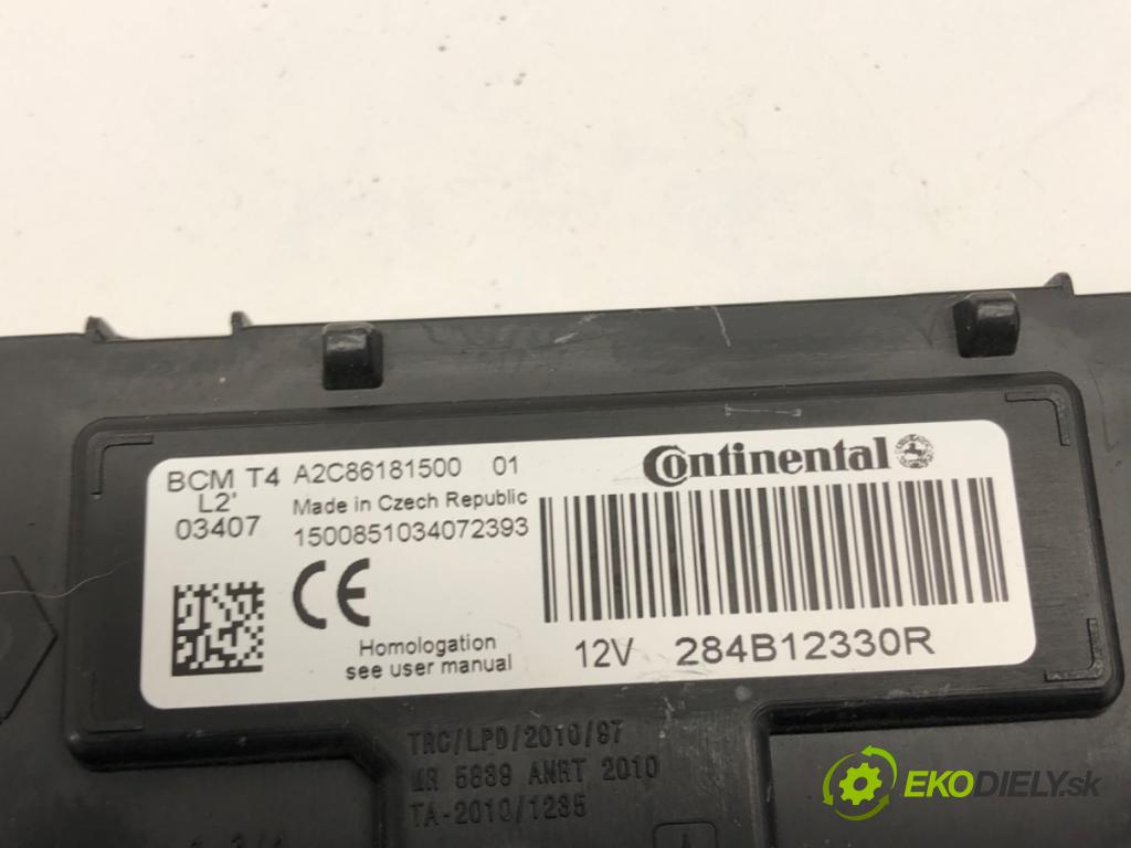 DACIA DOKKER nadwozie wielkoprzestrzenne (MPV) (KE_) 2012 - 2022    1.5 dCi / Blue dCi 75 (KEAJ, KEAH, KEJW) 55 kW [75 KM] olej napędowy 2012 - 2022  Modul BCM 284B12330R (Ostatné)